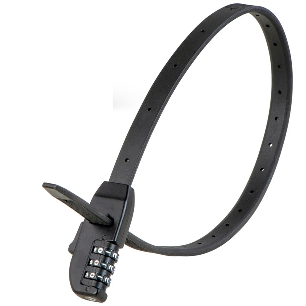 Câble Antivol 60 Cm à Combinaison 3 Chiffres – Acier, Léger 80 G, Sans Clé, Pour Vélo, Trottinette, Casque, Moto, Valise
