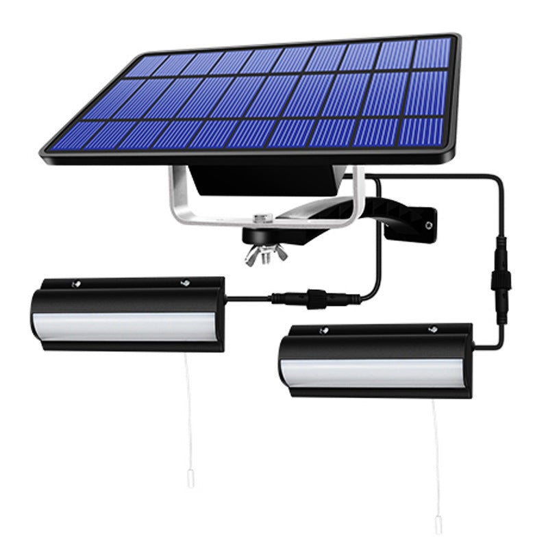 Lampe Solaire Extérieur Détecteur De Mouvement 265 LED IP65 Étanche 3 Têtes Rotation 360° Lumière Murale Spot Mural Extérieur Étanche Pour Jardin Garage Allée Entrée