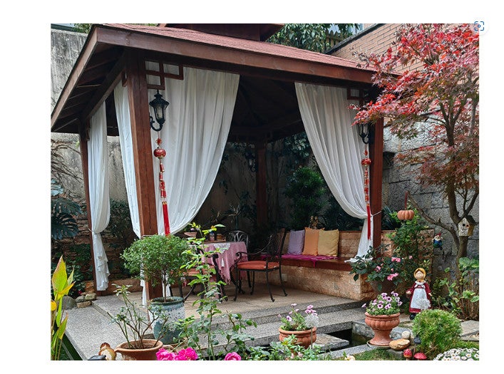 Tonnelle D'Extérieur Aufun 245x153x250 Cm - Étanche, Évacuation Fumée, Protection UV, Pour Barbecue Et Jardin