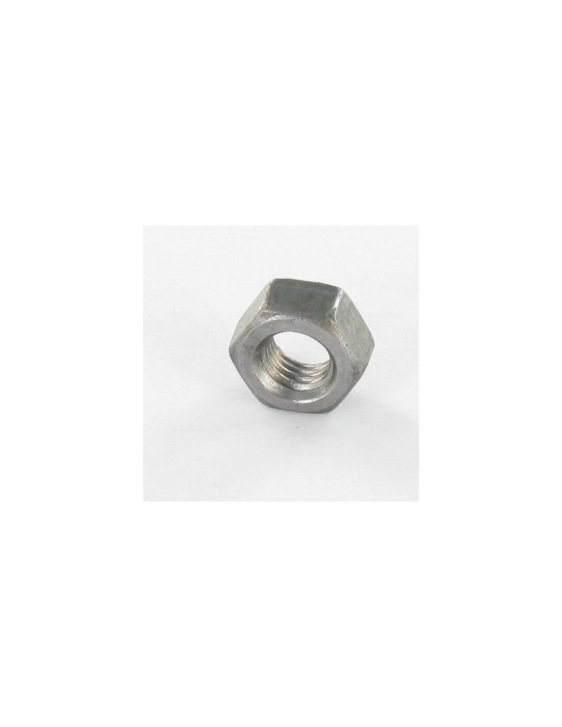 Tuerca hexagonal M4 Acero bruto - 10 pièces | Leroy Merlin