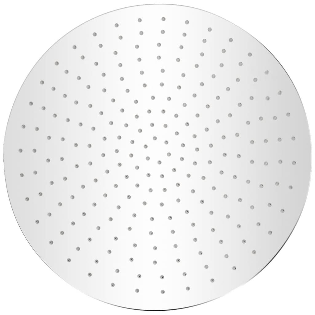 Pommes De Douche Rondes À Effet Pluie, Pommeau De Douche Fixe De 20,3
