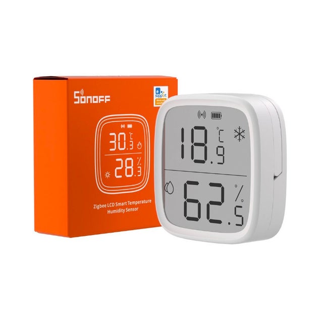 Sonoff SNZB-02D - Capteur de température et d'humidité ZigBee 3.0 avec écran