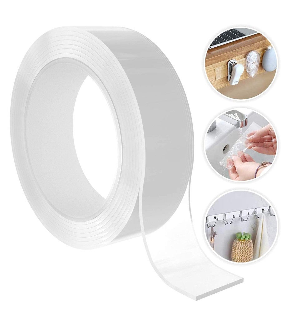 Nastro Biadesivo Acrilico 4mm X 25m - Forte, Impermeabile, Rimovibile, Per Cellulari E Decorazioni - Foto 7