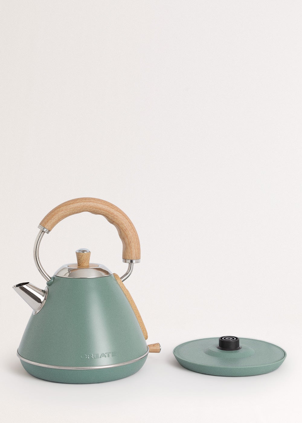 CREATE - KETTLE RETRO - Bouilloire électrique - Sauge - 5