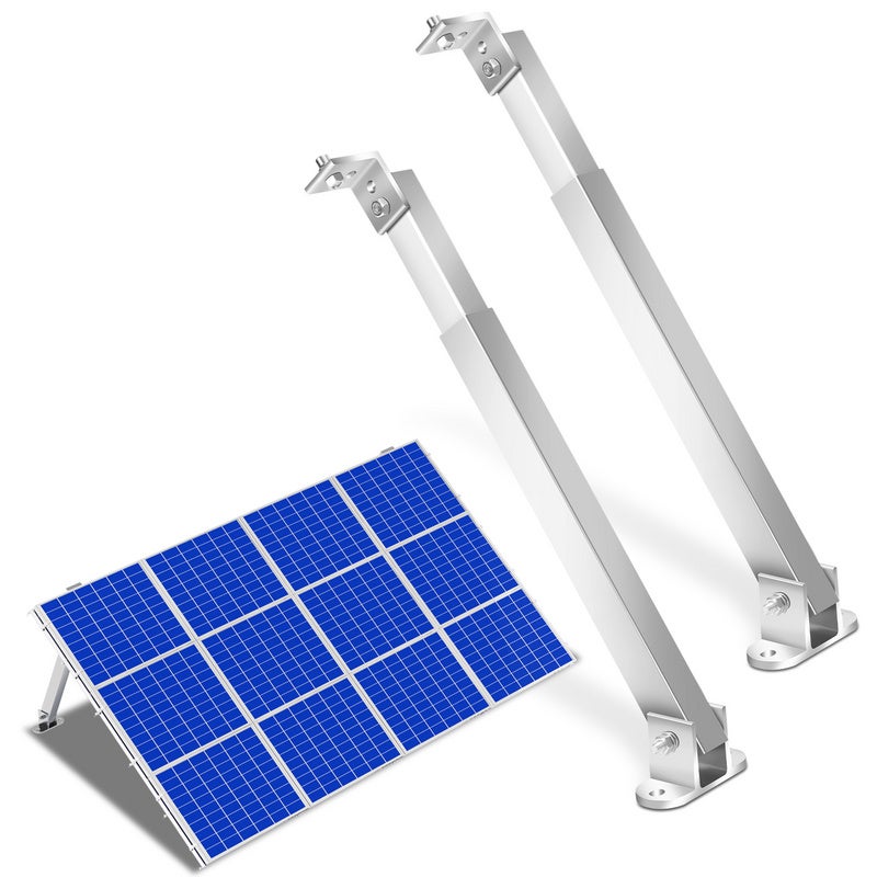 Soportes En Z Para Panel Solar - Juego De 8, Con Tornillos, Para Techo, Caravana O Barco
