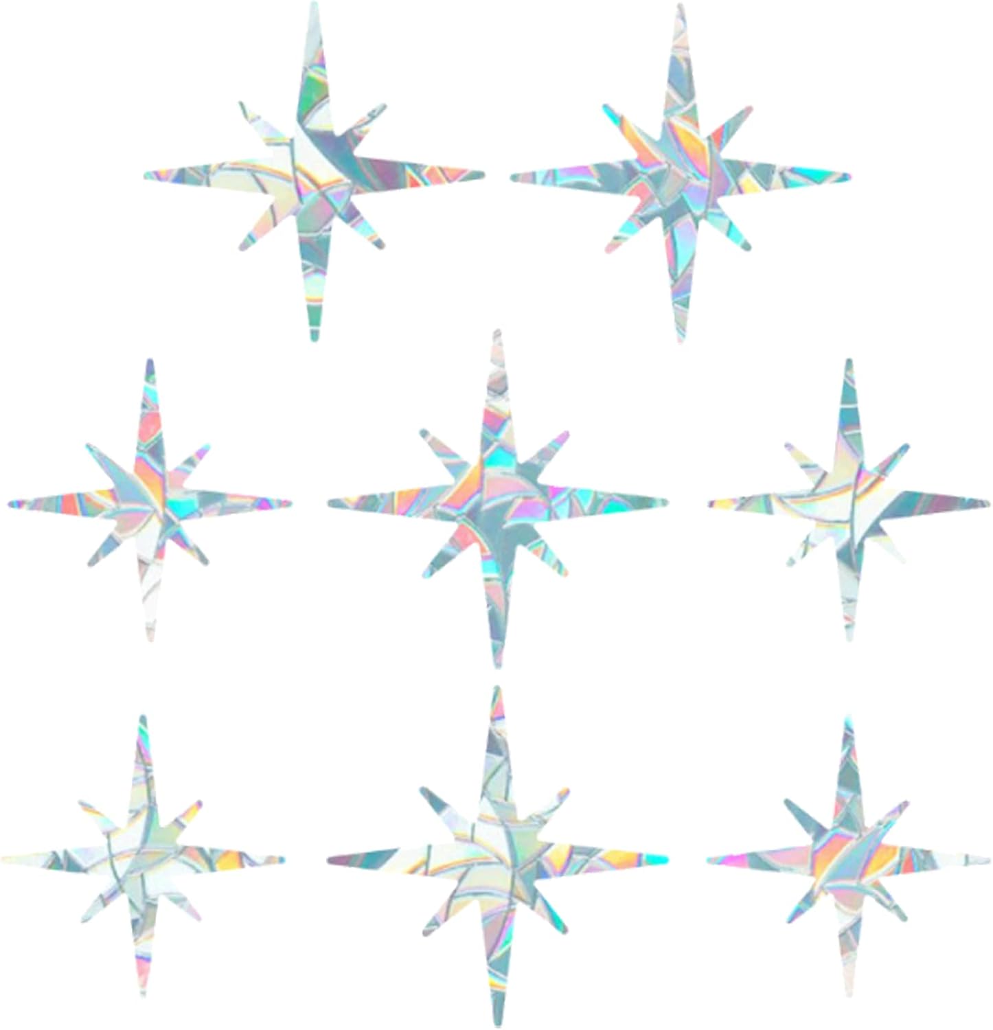 28 Suncatchers Arc-en-ciel – Anti-collision Oiseaux, Film