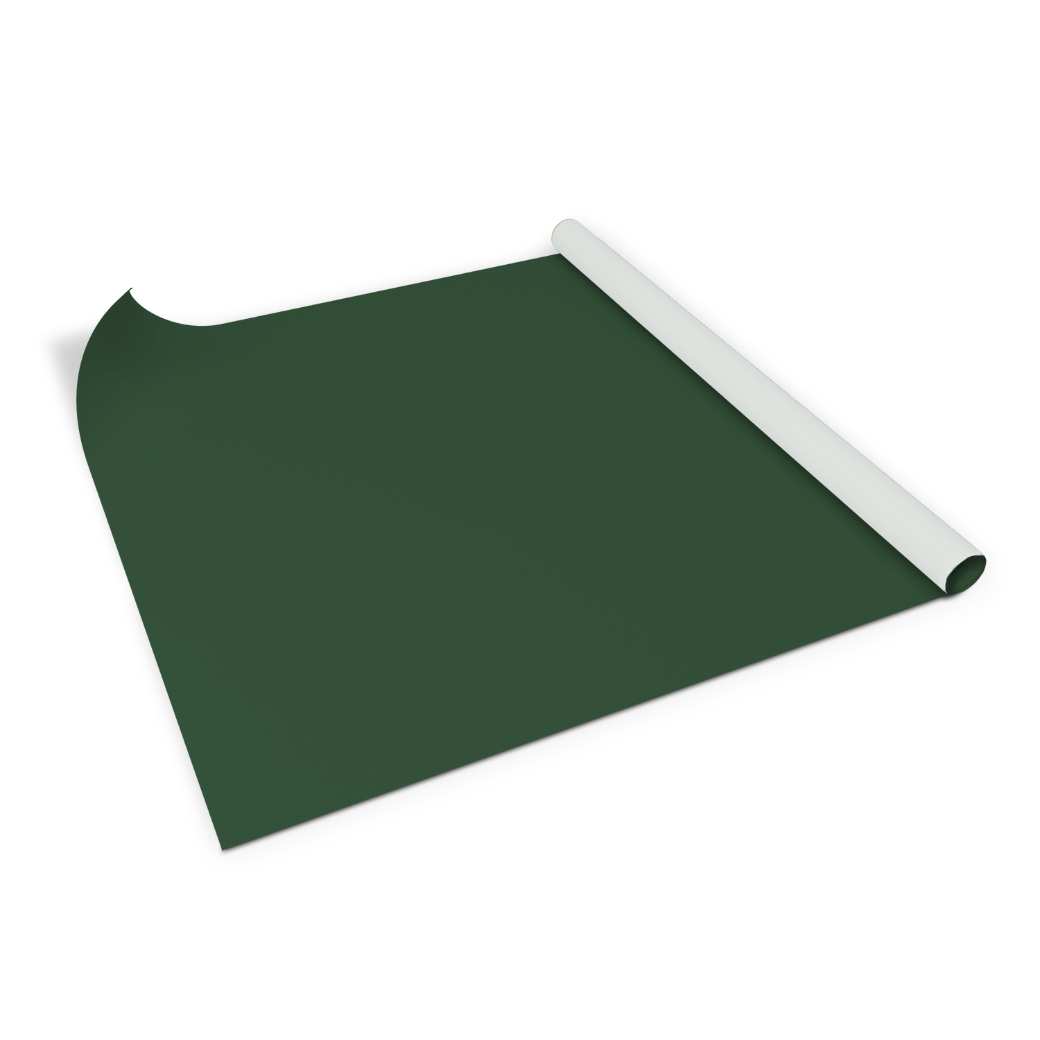Okleina do mebli 100x50 cm - Ciemna zieleń - Naklejka meblowa, dekoracyjna folia samoprzylepna na szafki