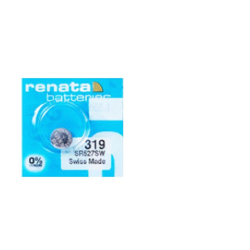 Origine Perduta Giratina Batteria Da 1,55V Per Orologi - Ossido D'argento, Made In Switzerland Renata 319 SR527SW