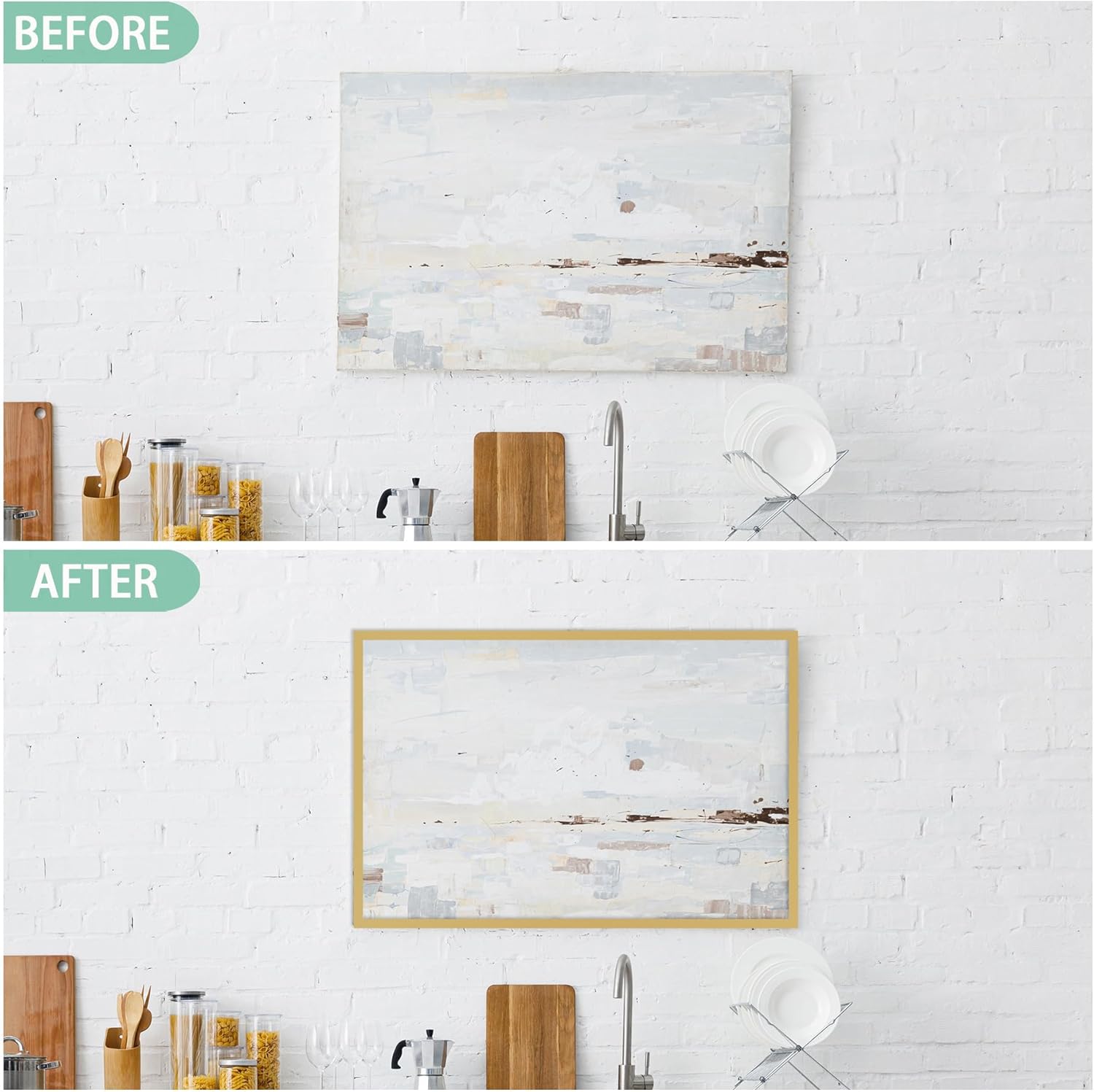 Tiras decorativas autocolantes em PVC, adequadas para paredes, espelhos, pavimentos, armários, 15mm×5m, espelho dourado - 2
