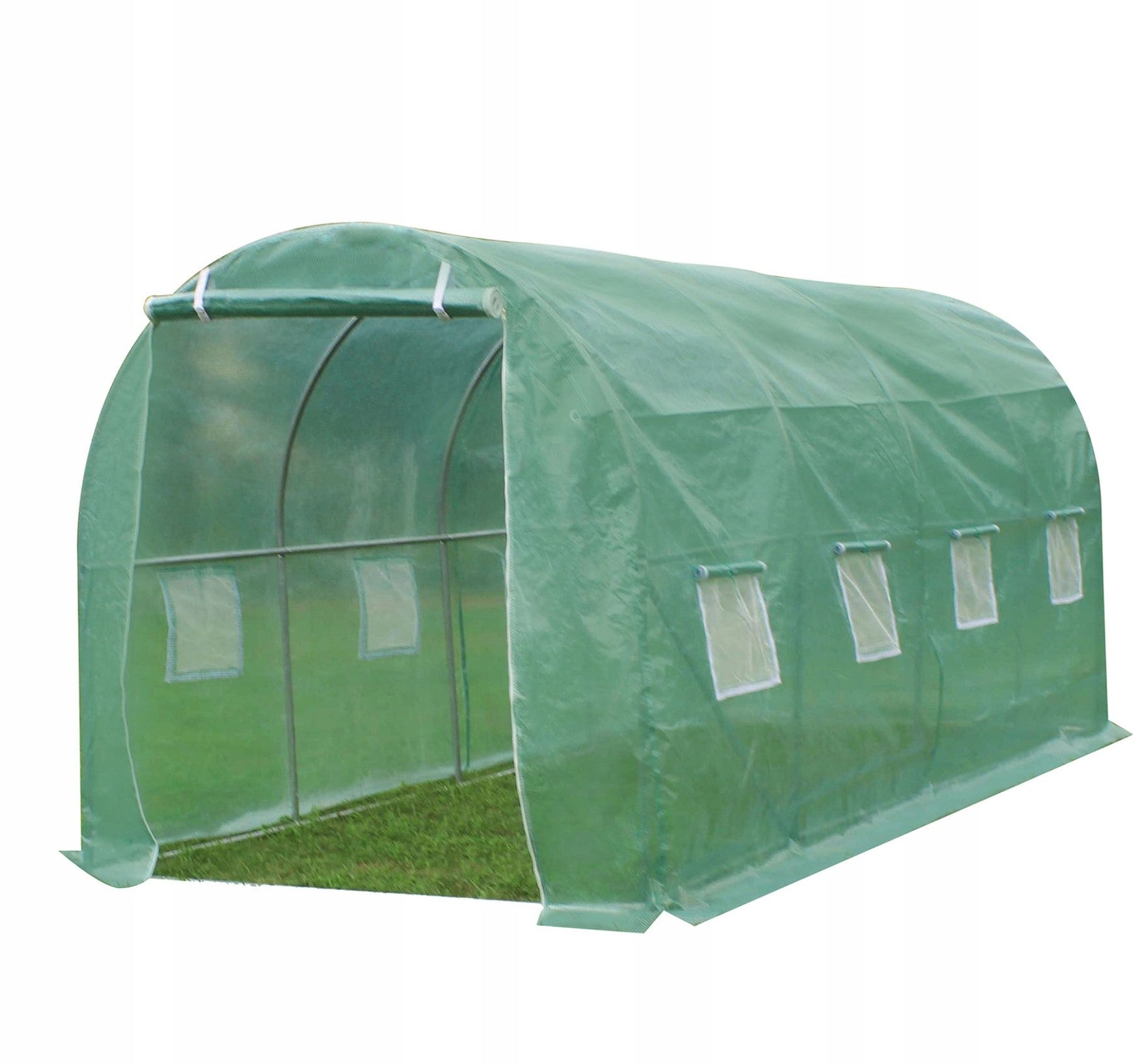 Tunel foliowy ogrodowy duży 4x2 szklarnia ogrodowa na warzywniak 8 m2 UV-4