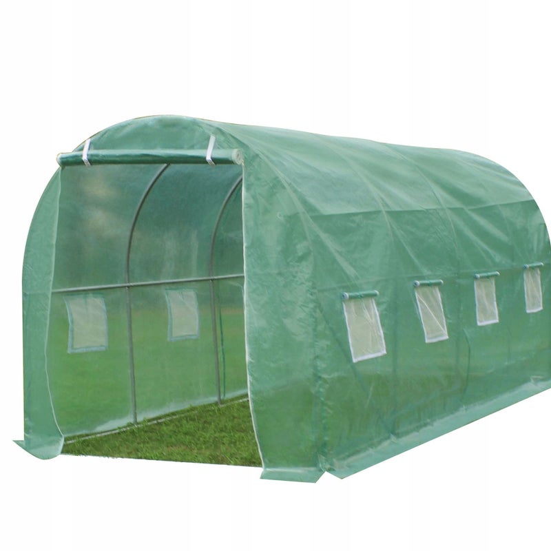 Tunel foliowy ogrodowy duży 4x2 szklarnia ogrodowa na warzywniak 8 m2 UV-4