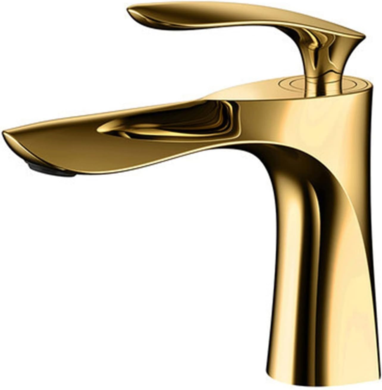 Jabbol Rubinetto Per Lavabo Da Bagno - Modello 8804BG, Design Elegante, Facile Installazione
