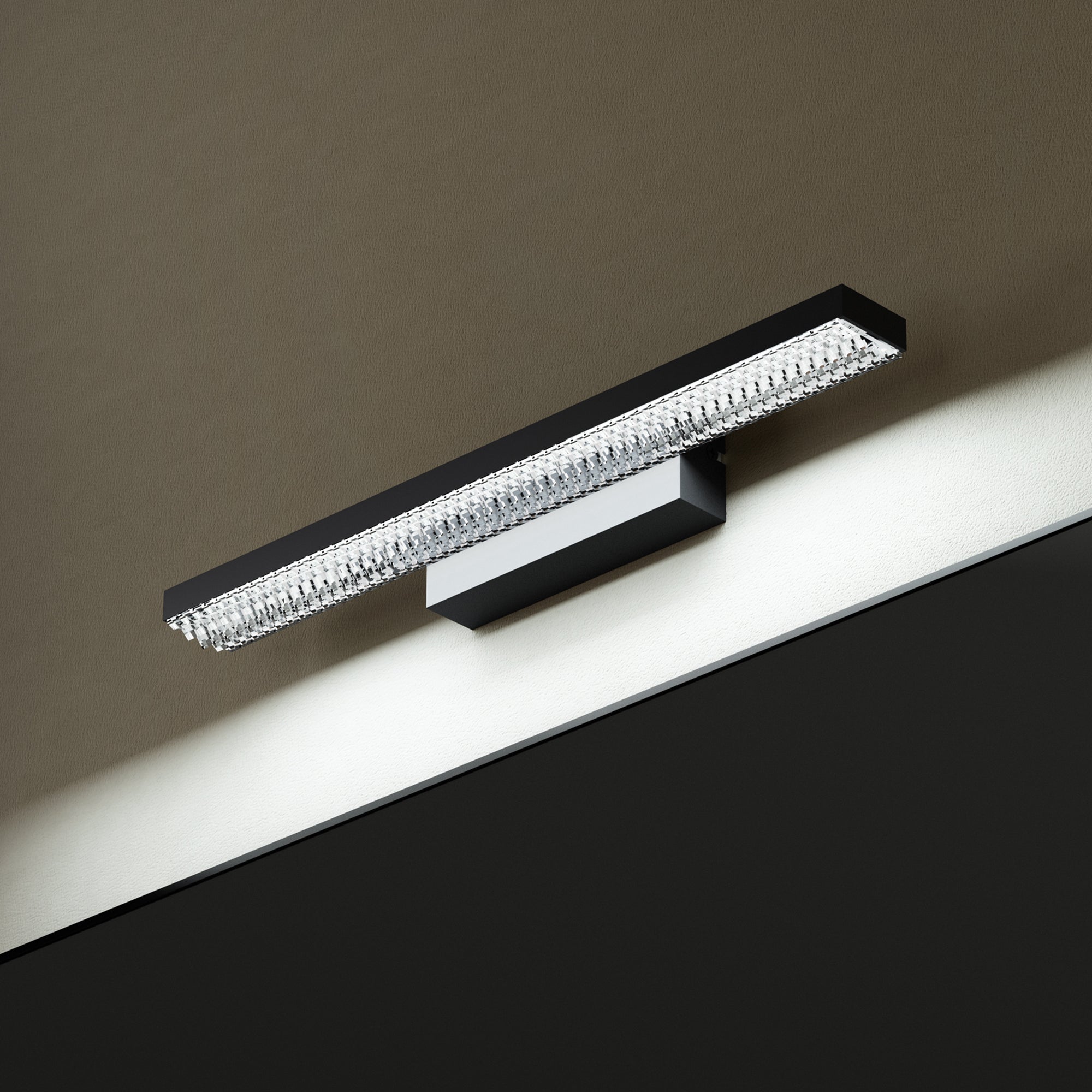 Applique Mural LED Slim Pour Salle De Bain Et Miroir En Aluminium8W