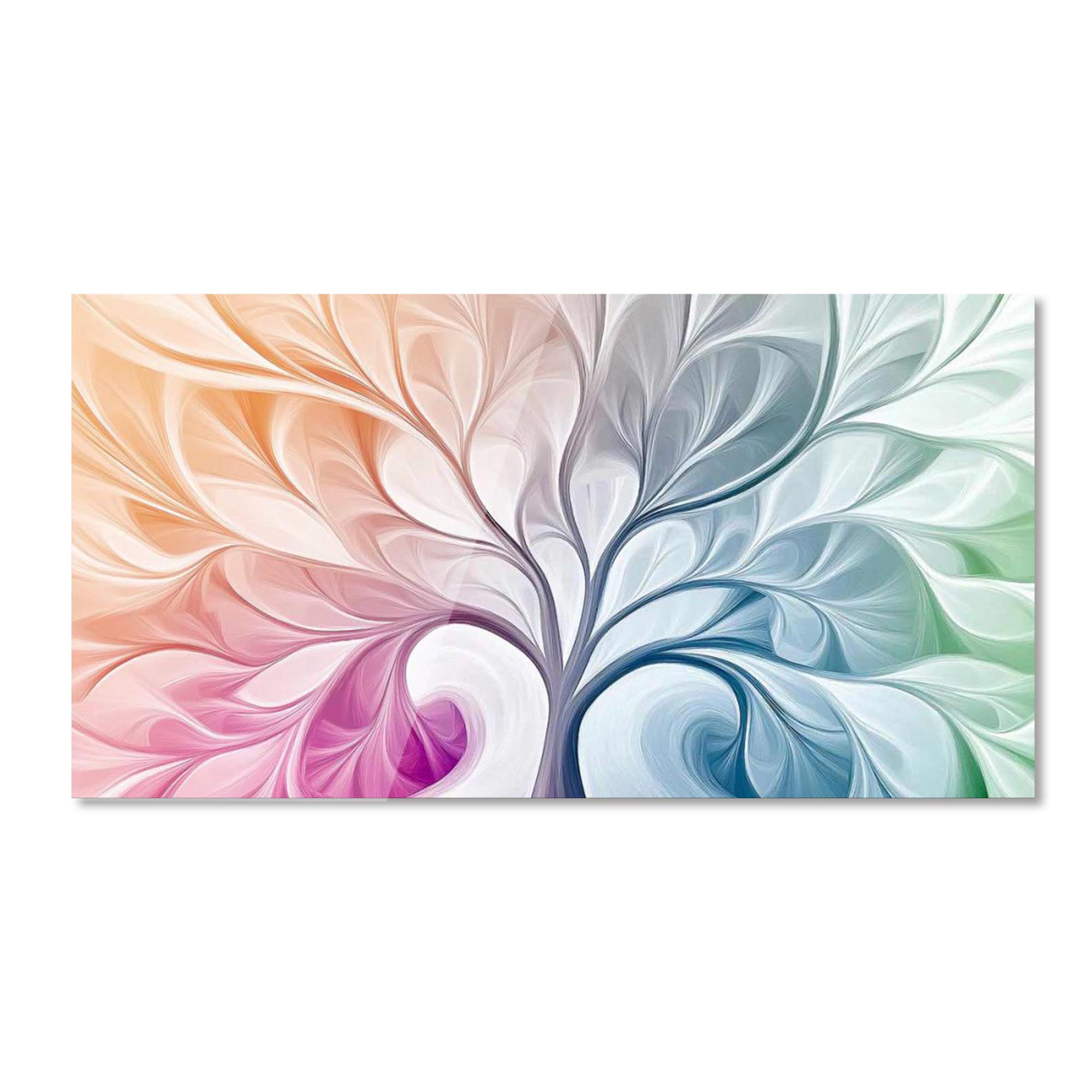 Lupia - Bilancia Digitale da Cucina in Vetro Temperato decorato TREE Albero della Vita D.18,5 cm, Idea Regalo scatola bianca, Display LED, Design Elegante Bomboniera, batteria CR2032, Made in Italy