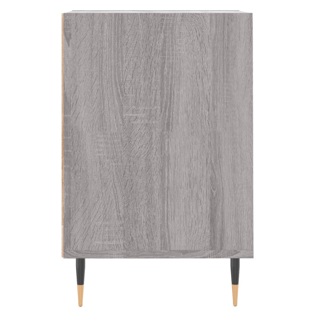 Meuble TV Sonoma gris 160x35x55 Bois d'ingénierie - 7