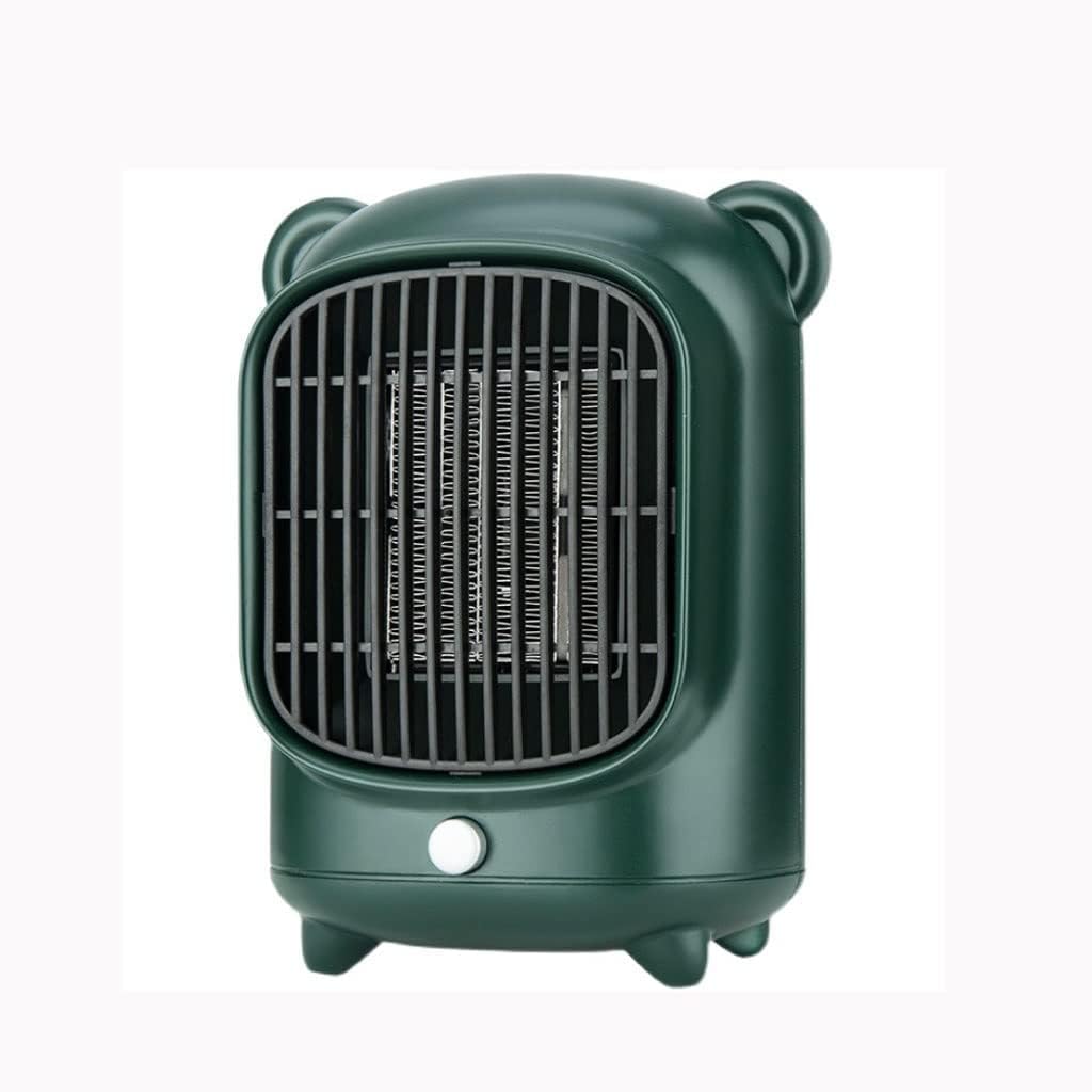 Mini Chauffage Soufflant Céramique 500W Brandson - Télécommande, Minuterie, Thermostat - Idéal Salle De Bain