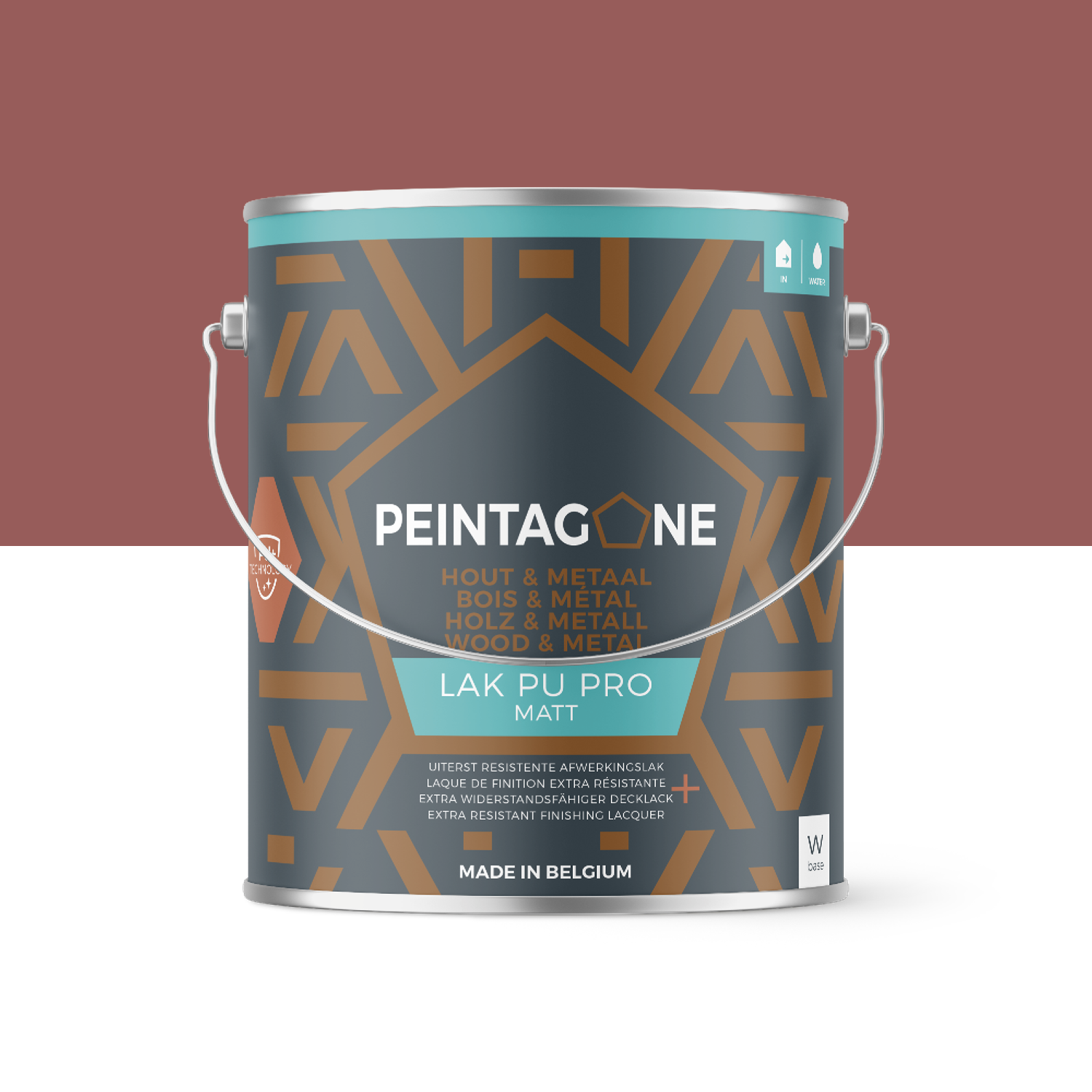 Laque de finition extra résistante pour mur int. & bois - Lak PU Pro ...