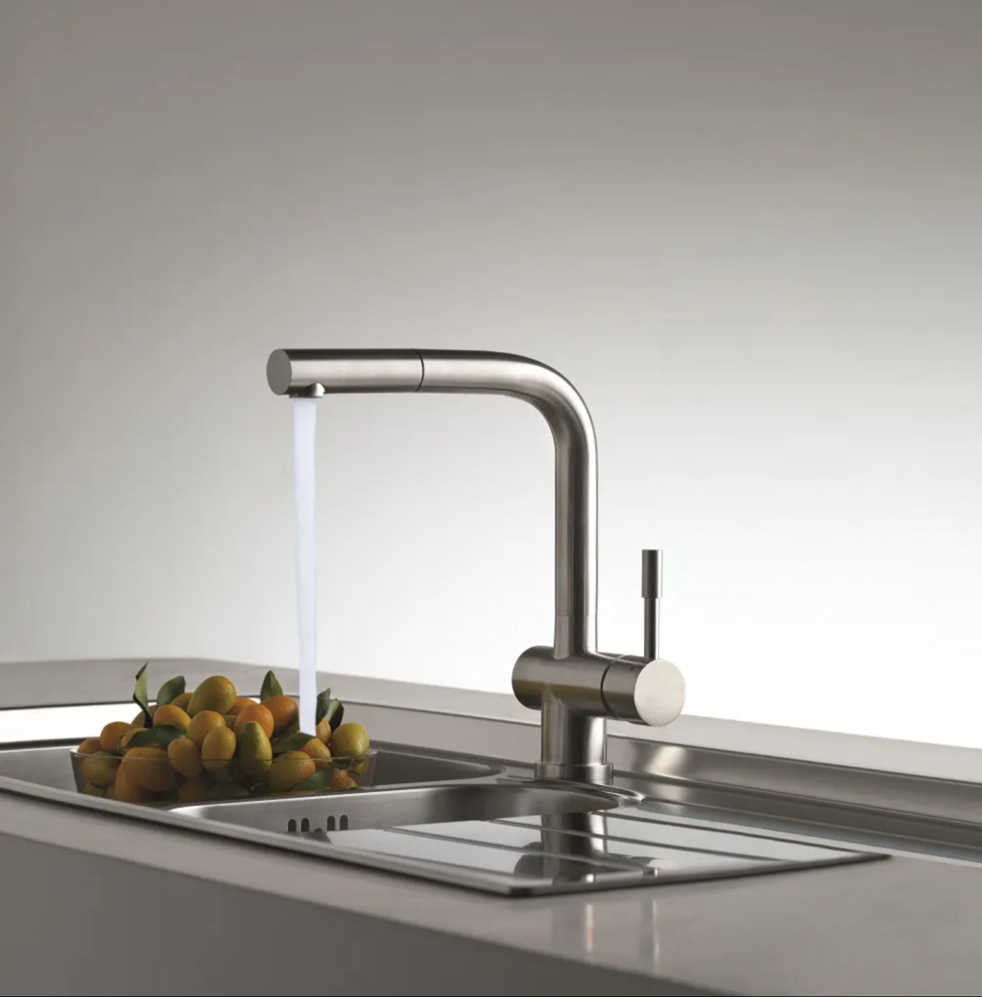 ROBINET DE CUISINE 0013 EN LAITON CHROMÉ COLLECTION ERYMANTHE - 3