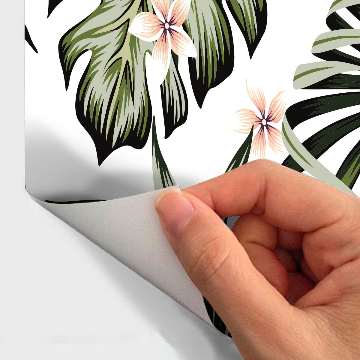 Adesivo arazzo tropicale De Santana - Sticker adesivo - adesivi murali - 60x60cm - 4