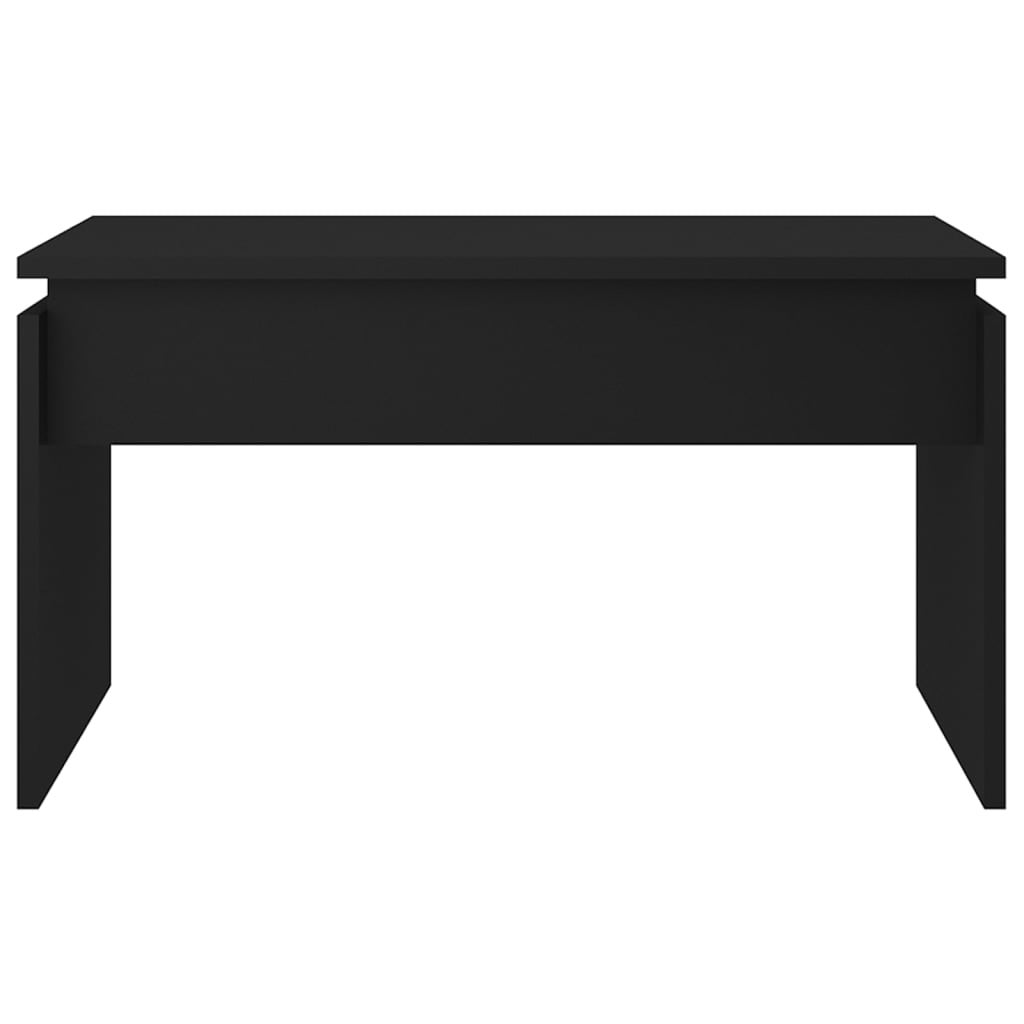 Table basse Noir 68x50x38 cm - 4