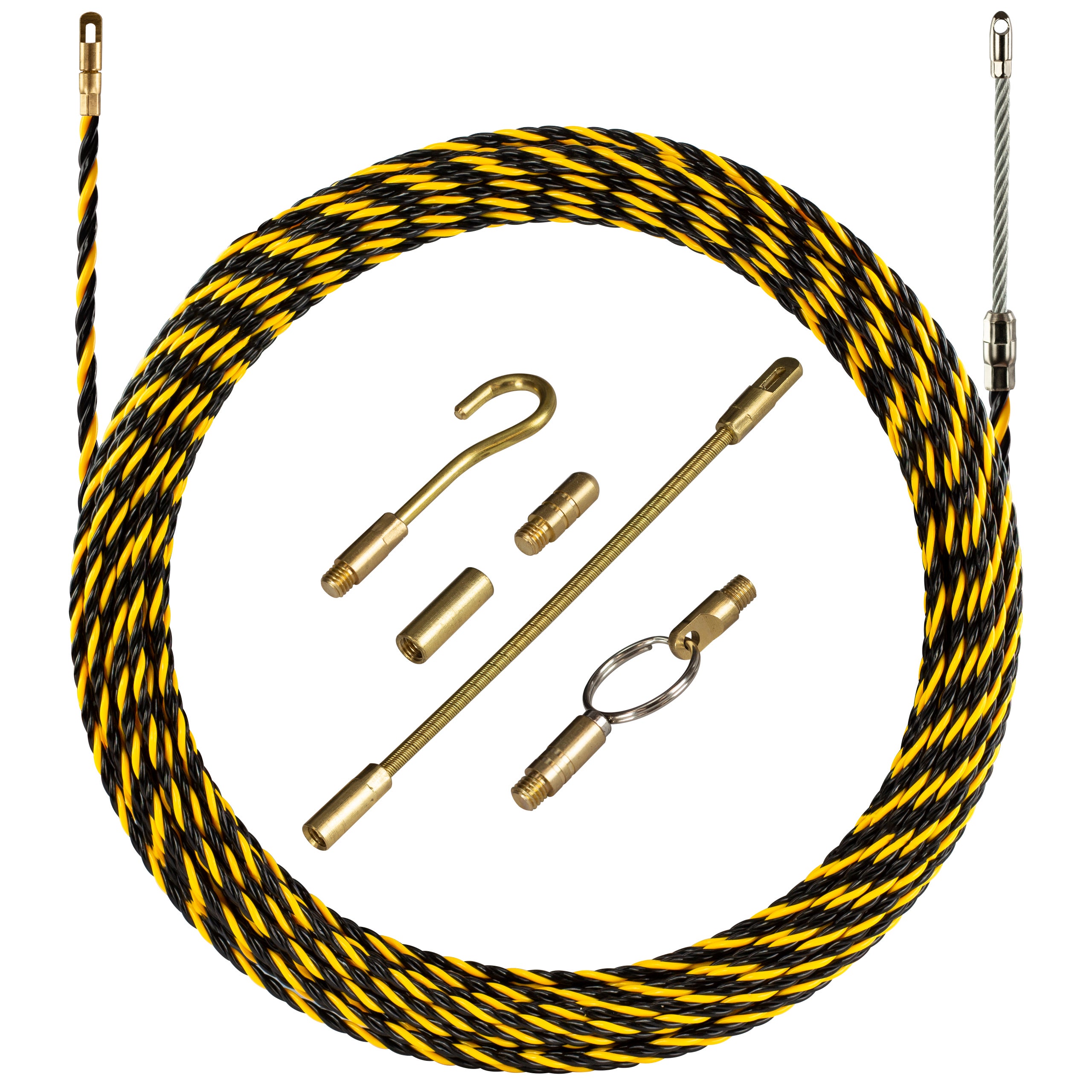 LINKA SKRĘCANA POLIESTROWA PILOT DO KABLI 6mm 30m