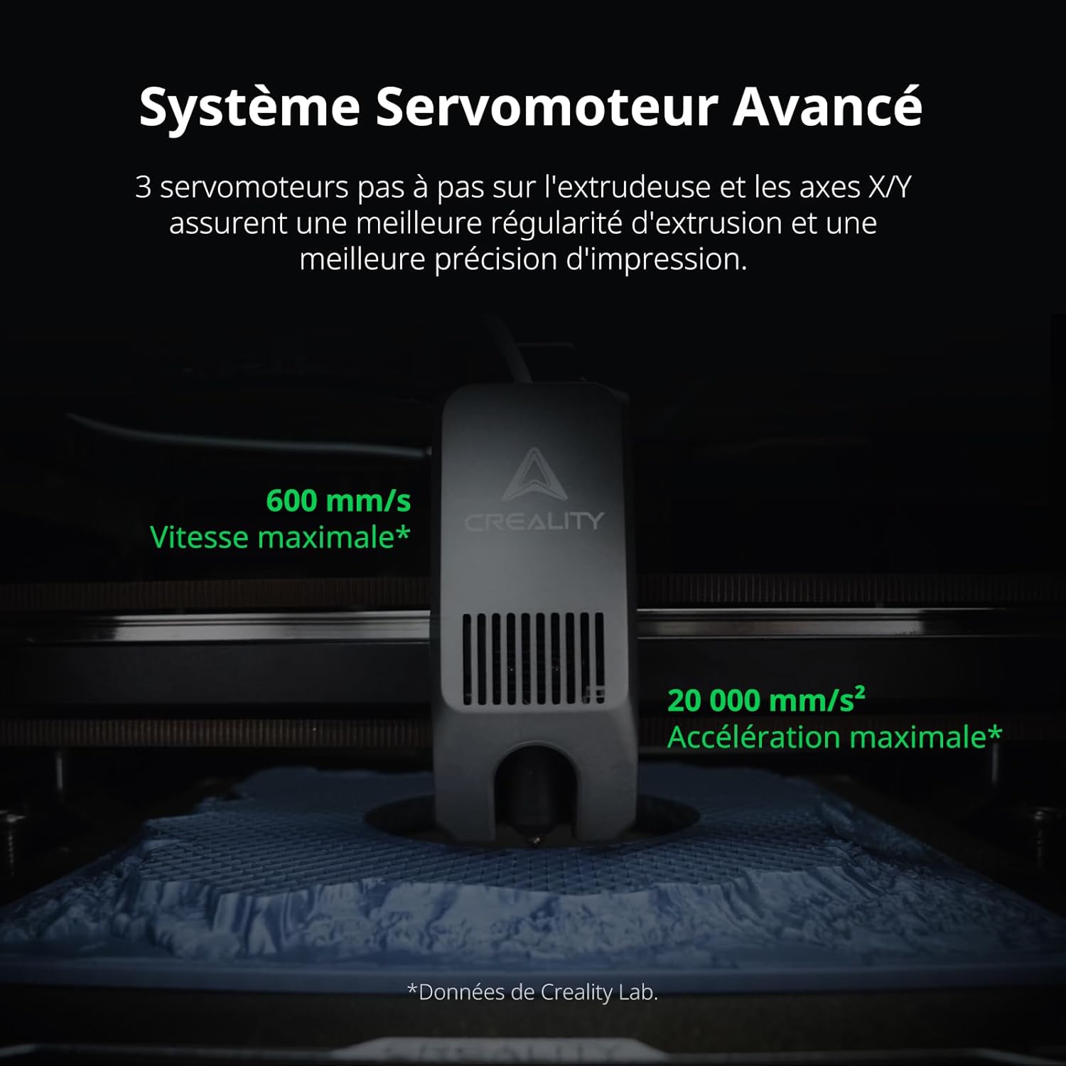 Creality K2 Combo Impressora 3D,Multicolor com Sistema de Filamento Contínuo (CFS),600mm/s,300 °C,Câmaras Duplas com IA e Servomotores,260×260×260mm - 5