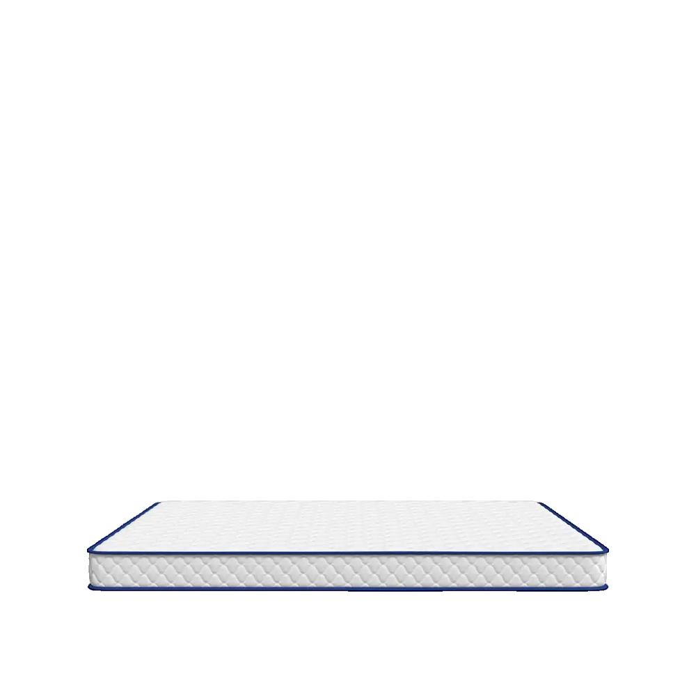 Materac Vidaxl pianka z pamięcią kształtu biały 200x200 cm wygodny