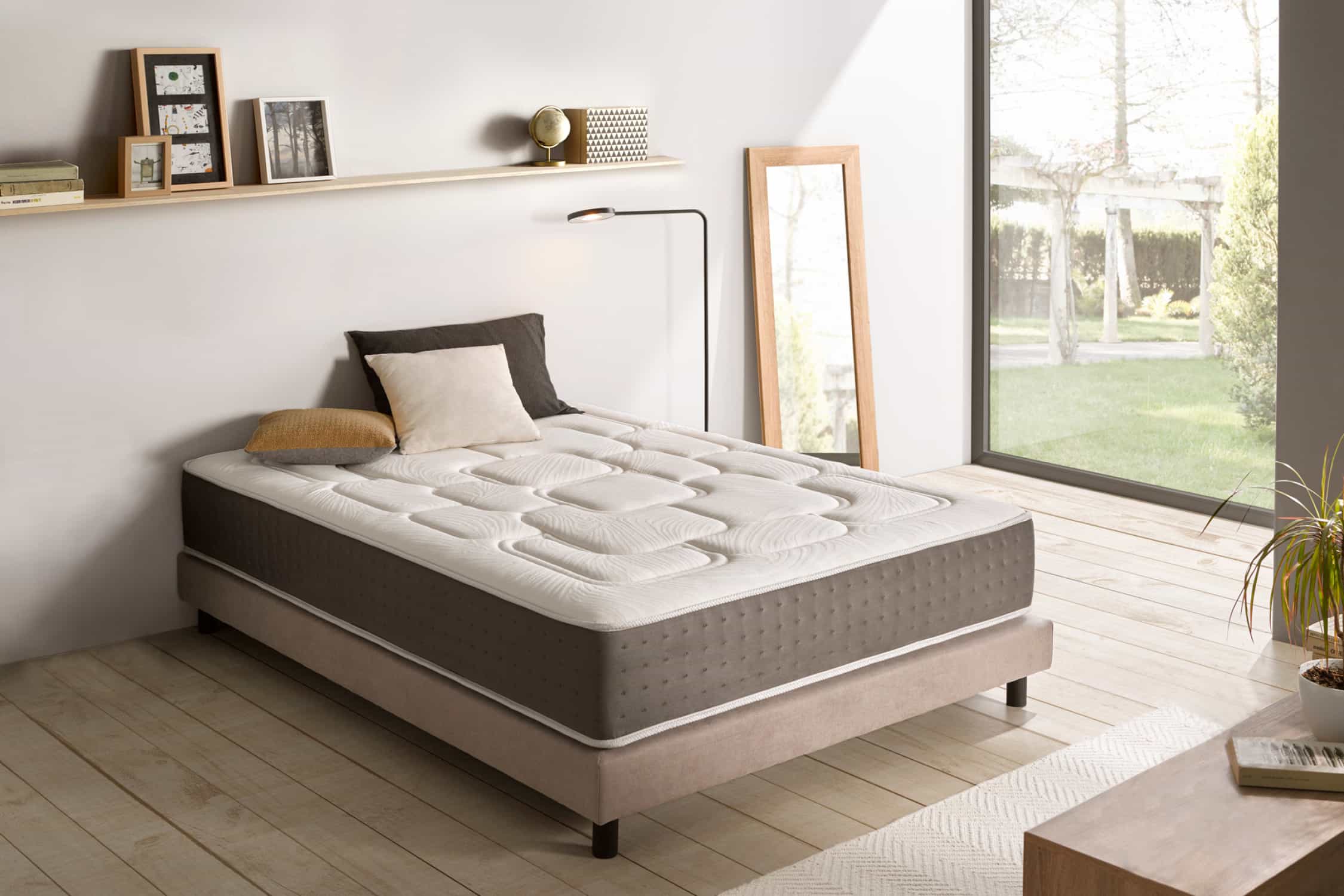 Materac Wiskoelastyczny King Max Multizone, 30cm, 90x200cm - Moonia