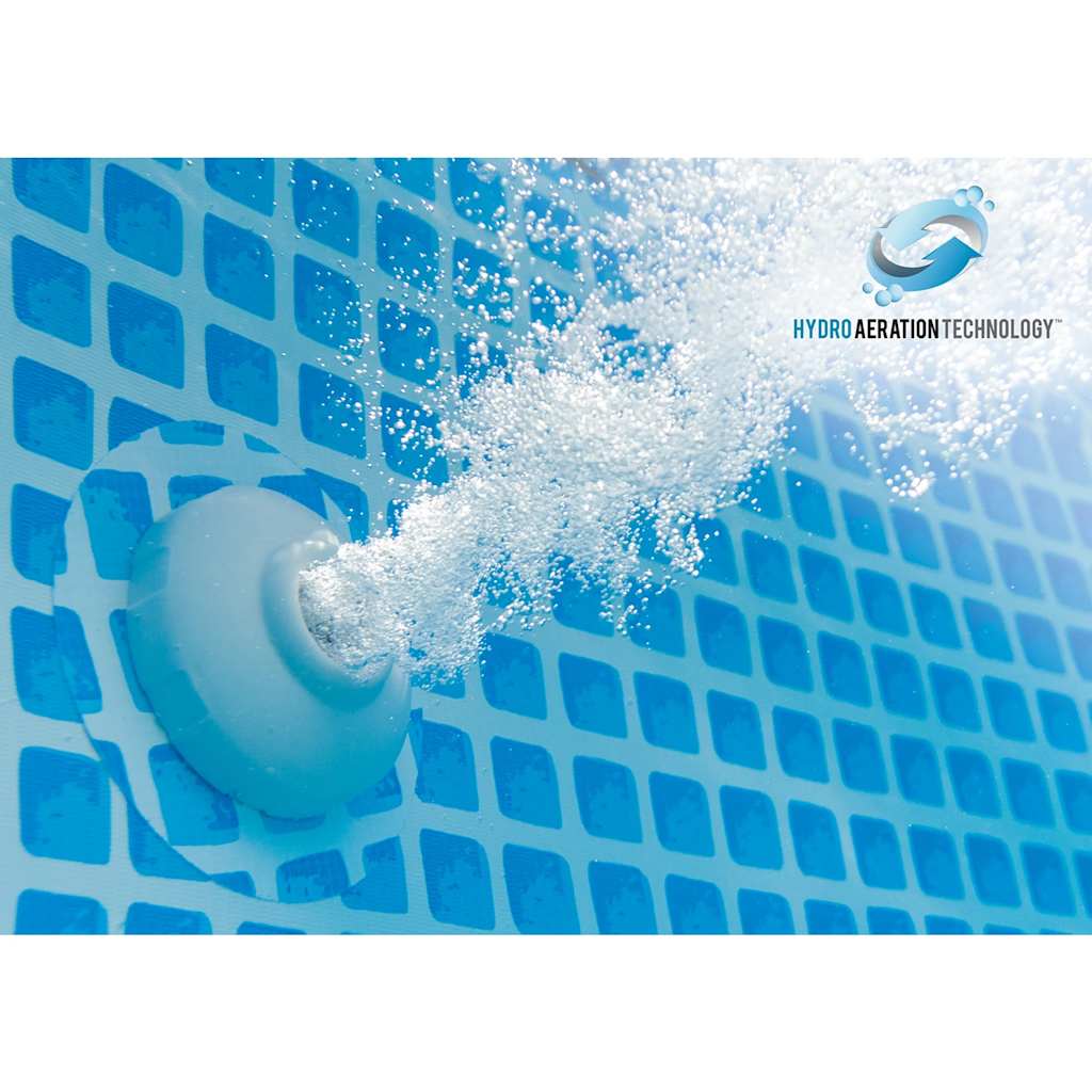 Ensemble de piscine hors sol Graphite Gray Panel 478x124 cm INTEX - 8