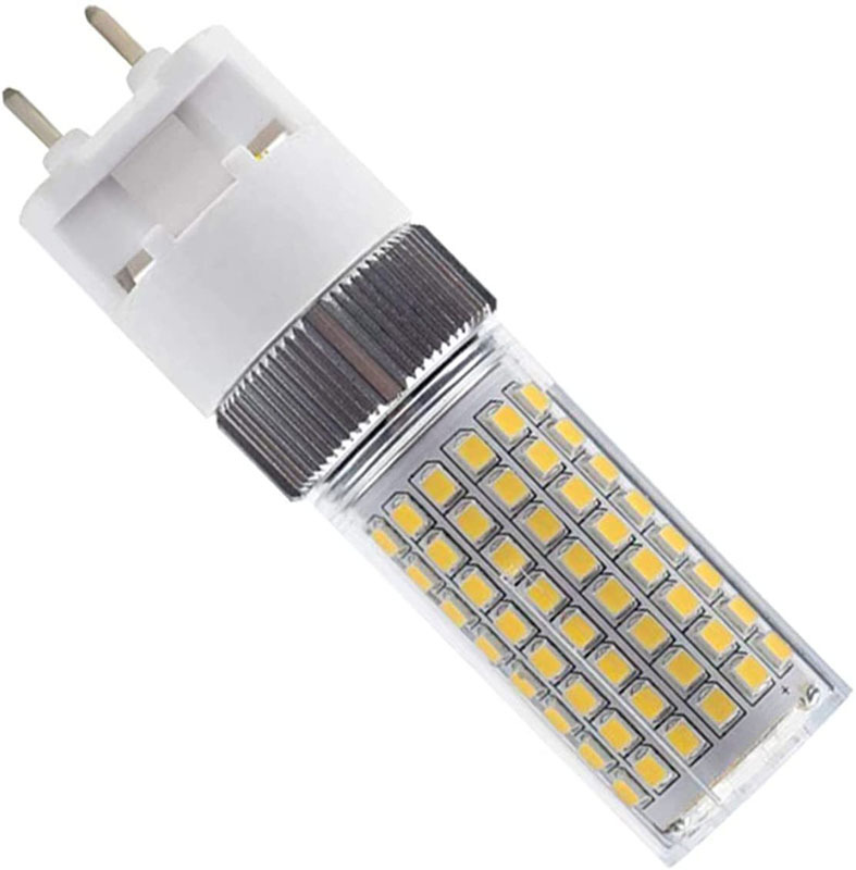 Biała żarówka kukurydziana G12 o barwie 3000 K, 12 W, 120 szt., 2835, stały prąd, szerokie ciśnienie, żarówka LED G12, do użytku wewnątrz i na zewnątr