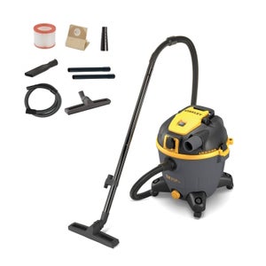 Aspirateur Sans Fil QikCln 30000Pa - Balai LED Anti-Emmêlement 60 Min Autonomie Support Mural 8 En 1