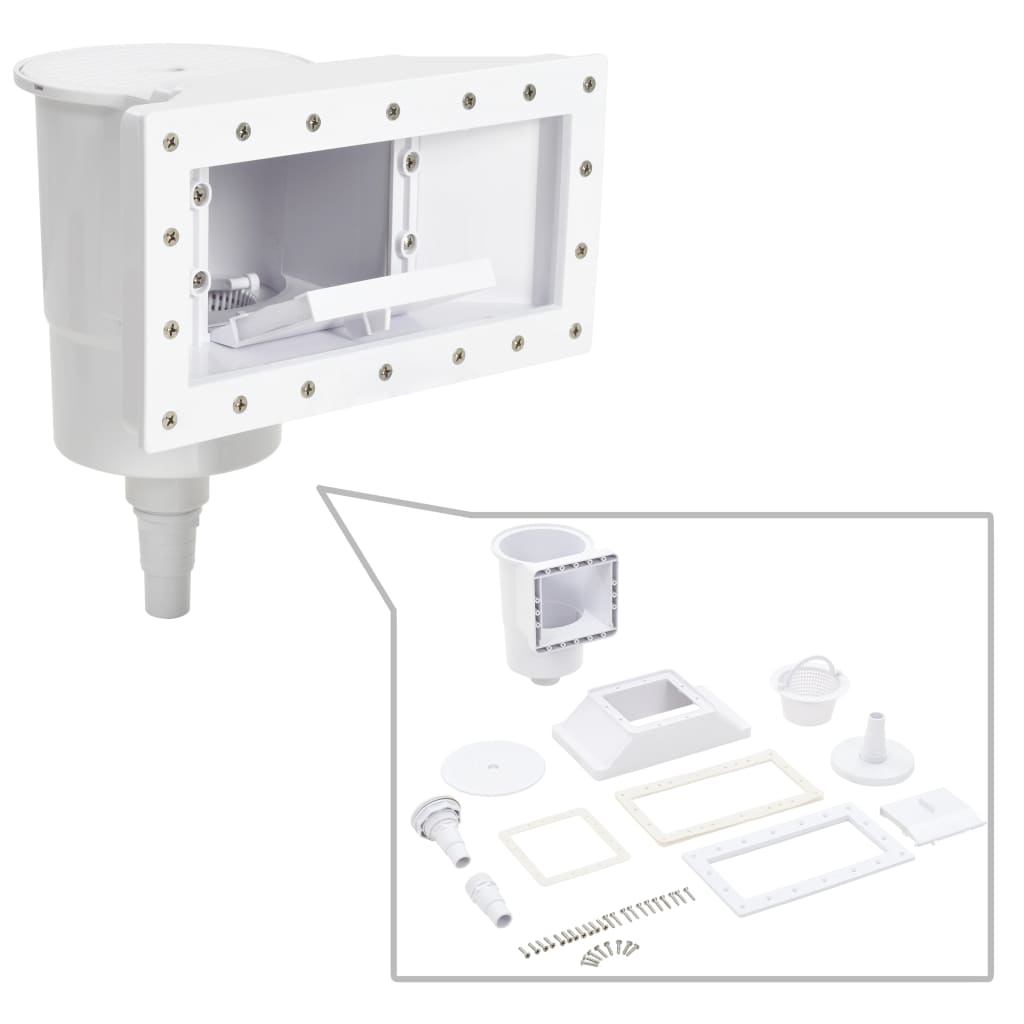 Écumoire de piscine à large ouverture 11 pcs 34,3x25x30,5 cm vidaXL - 2