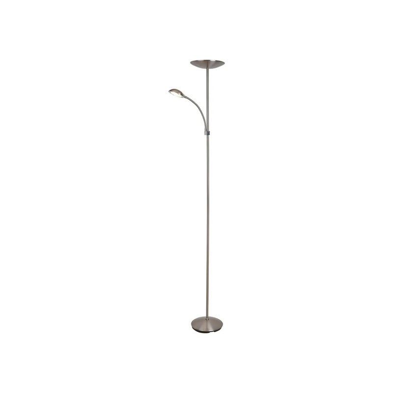 Lampa podłogowa stojąca Vlasta chrom satyna LED 23W 3000K 1400lm wym: 182 x 182 x 25 cm metal Rabalux