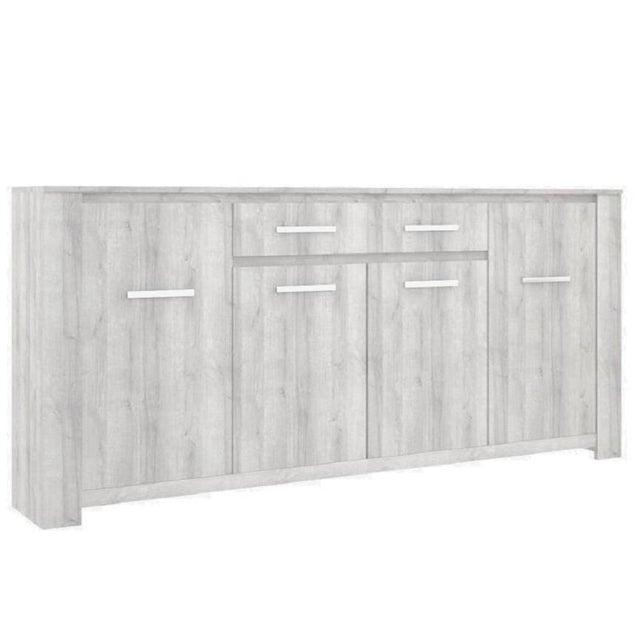 Buffet JORK 220cm gris cérusé