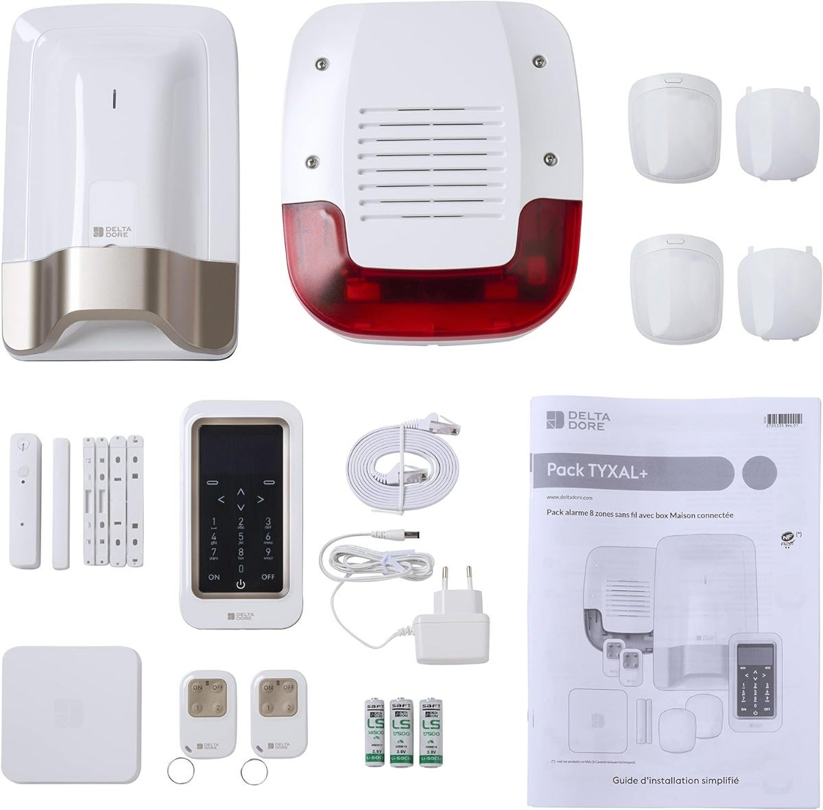 Delta Dore - Pack alarme complet sans fil Tyxal+ connecté - 6410192 - 5
