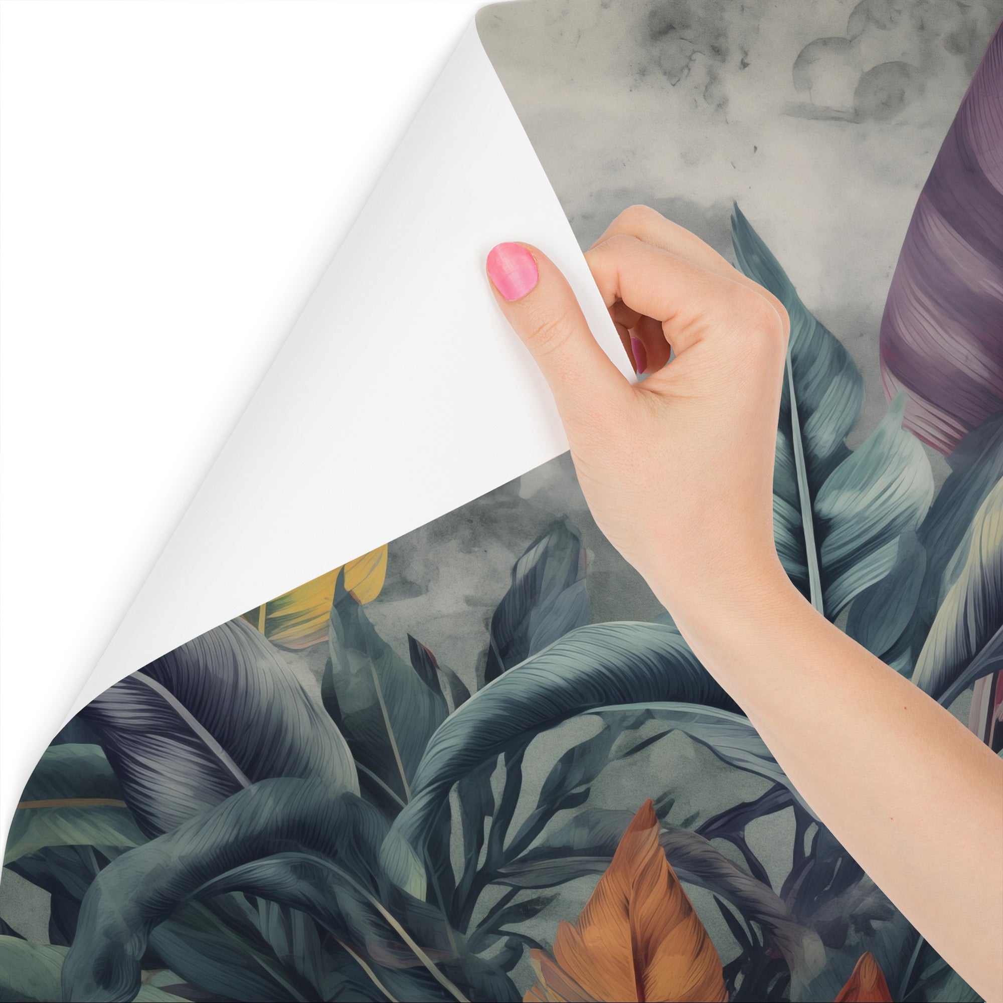 Papier Peint Intissé Photo FEUILLES Plantes Nature Pour Chambre 135cm x 90cm - 3