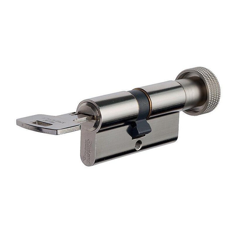 Cylindre à bouton 3111 velix 30x30 vachette + 5 clés réversible varié nickelé - 28035000 - 3