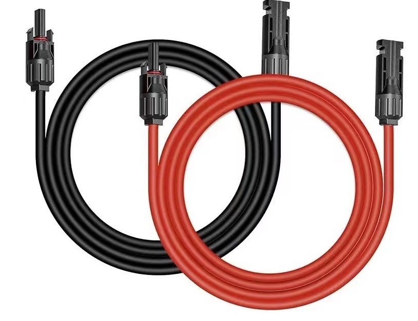 2x5m Câble rallonge panneaux solaires avec connecteur Mâle et Femelle ...