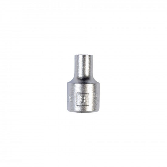 4 Douilles 6 Pans Peu Profondes 8mm - Entraînement 1/4", Acier Chromé Pour Espaces étroits, Bricolage Et Réparations
