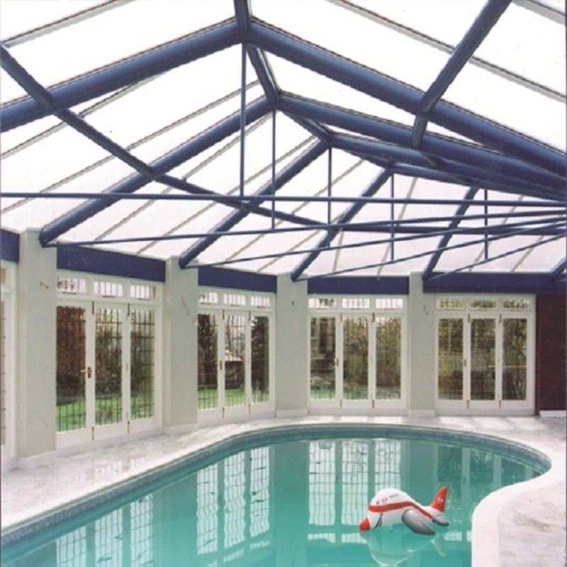 Plaque polycarbonate alvéolaire 16mm - Coloris - Clair, Epaisseur - 16 mm, Largeur - 98 cm, Longueur - 2 m - 2