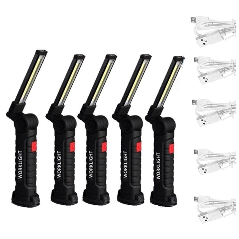 Torche De Travail Lampe LED COB Magnétique Lampe De Travail Garage Torche De Travail Lampe LED COB Magnétique Lampe De Travail Garage