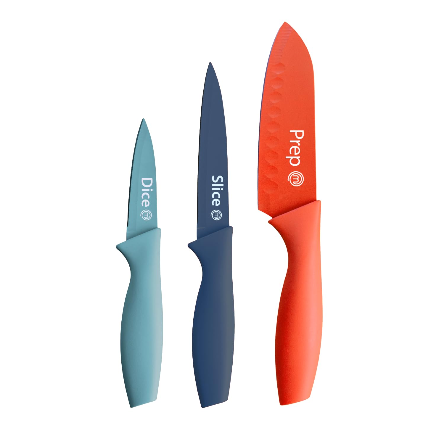 Trade Shop - Set 7 Coltelli Da Cucina In Acciaio Manico Antiscivolo Piu Pelapatate Black - | Leroy Merlin