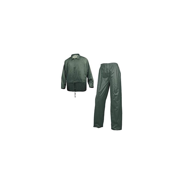 ENSEMBLE DE PLUIE 400 POLYESTER ENDUIT PVC Vert - DELTA PLUS - Taille M