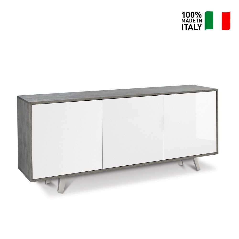 KIT ARMOIRES 3 PORTES Ciment - 6