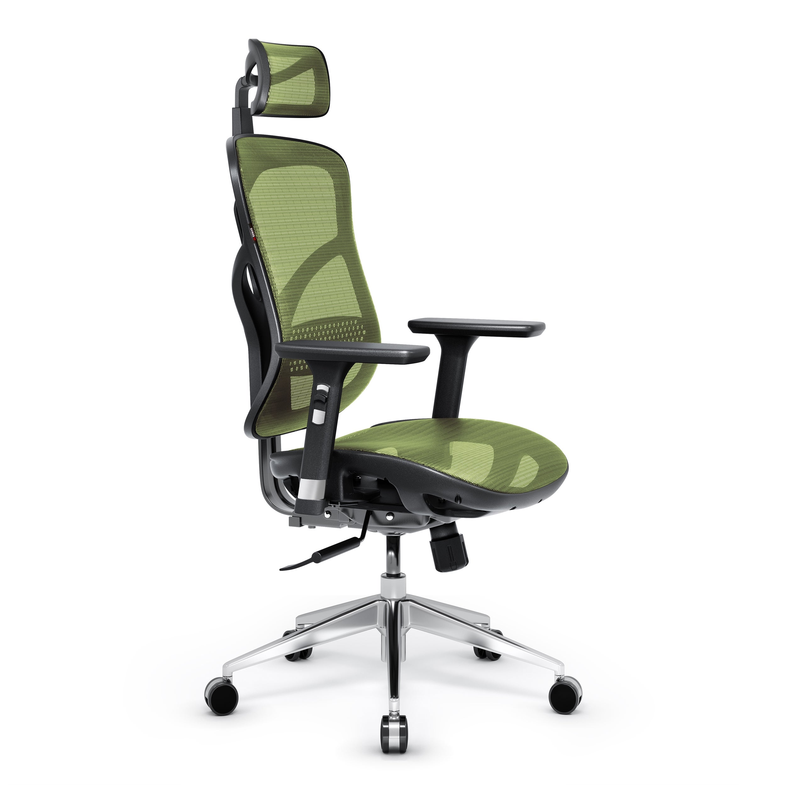 Sedia Ergonomica da Ufficio Diablo V-Basic, Nero-Verde Leroy Merlin