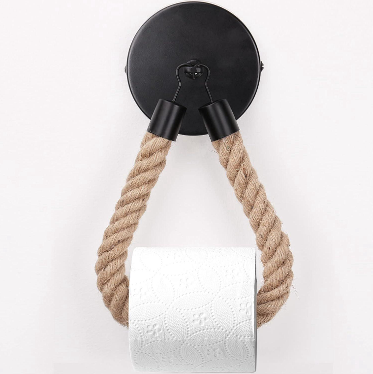 Porte-papier Toilette Bois Mural Support Papier Toilette Derouleur Vintage Sans Percage 20 12 10 5cm 98547012