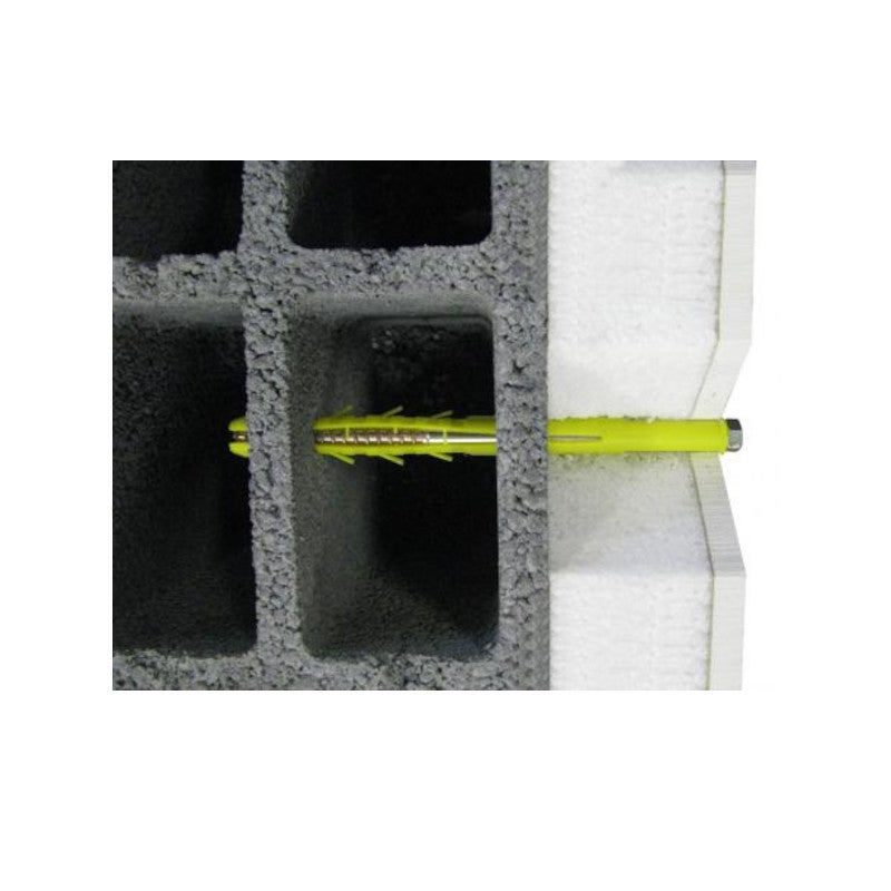 Cheville fixation universelle spécial plaque de platre + polystyrène - 2