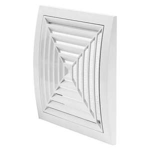 Griglia Di Ventilazione 20x20 Cm In Acciaio Inox - Per HVAC O Parete, Colore Antracite, Con Zanzariera - Foto 2