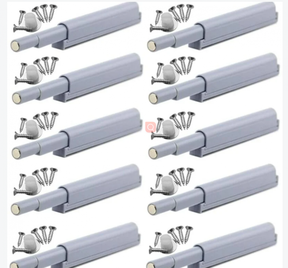 10 magnetycznych zatrzasków do drzwi typu „push-to-open” – nowoczesny i praktyczny system