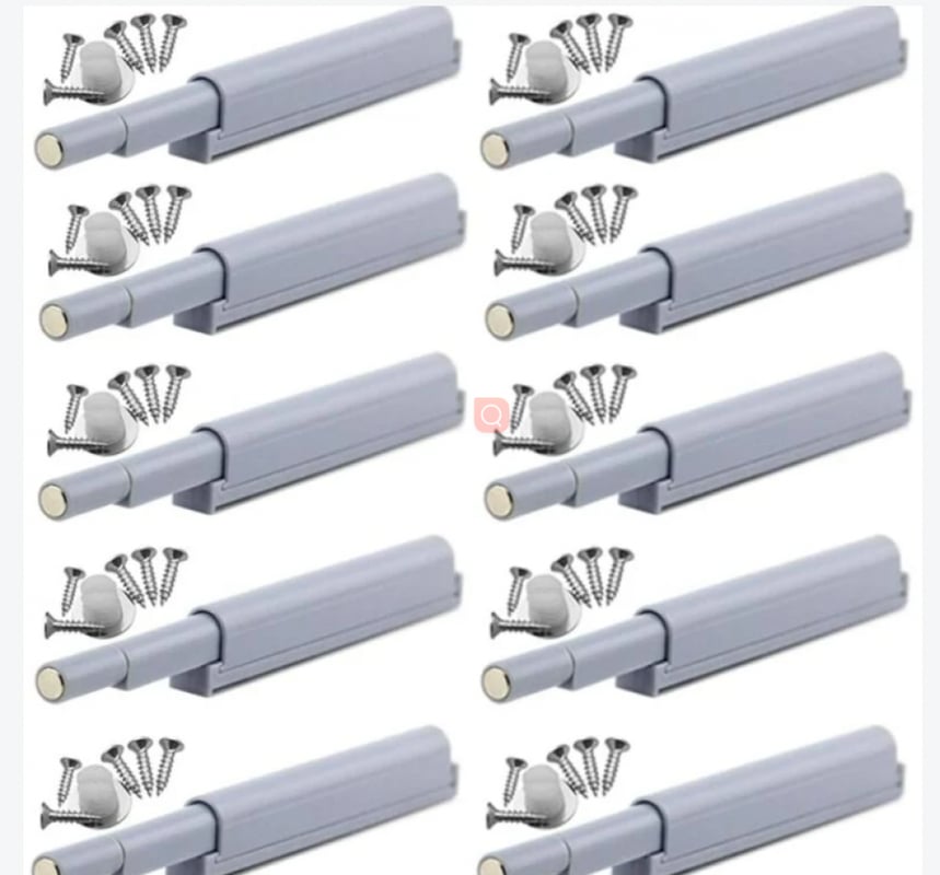 10 magnetycznych zatrzasków do drzwi typu „push-to-open” – nowoczesny i praktyczny system